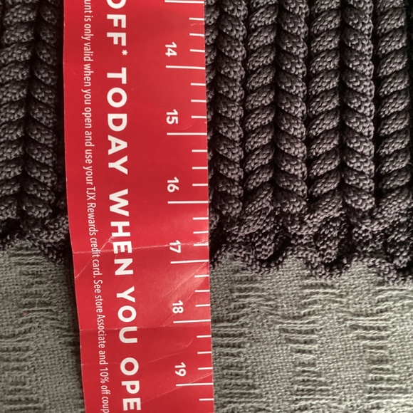 Black Ribbed Knit Cardigan and Skirt Set - Picture 12 of 12